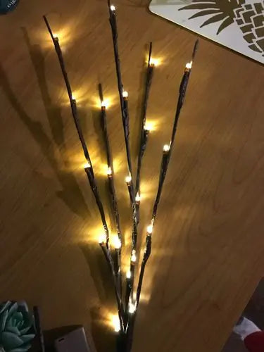 LED világító dekor ág vázához